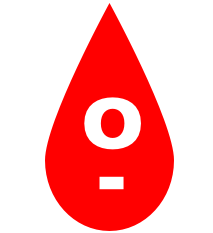 o minus blood group